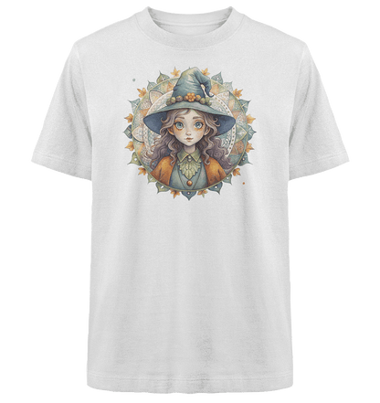 Kleine Hexe Mandala - Heavy Oversized Organic Shirt - ArtfulShenwyn