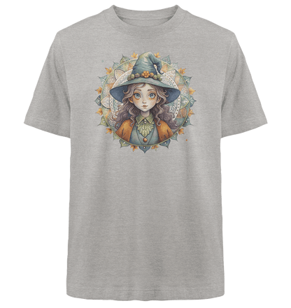 Kleine Hexe Mandala - Heavy Oversized Organic Shirt - ArtfulShenwyn