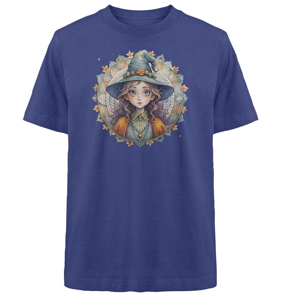 Kleine Hexe Mandala - Heavy Oversized Organic Shirt - ArtfulShenwyn