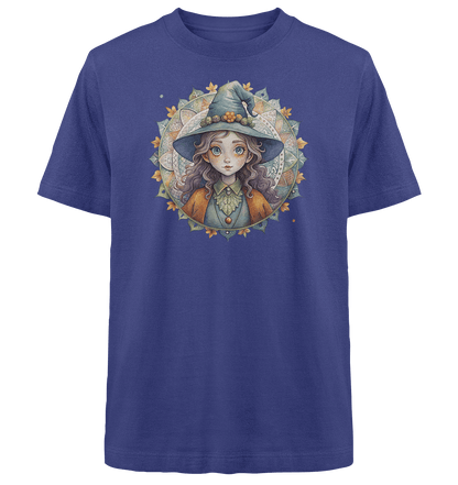 Kleine Hexe Mandala - Heavy Oversized Organic Shirt - ArtfulShenwyn