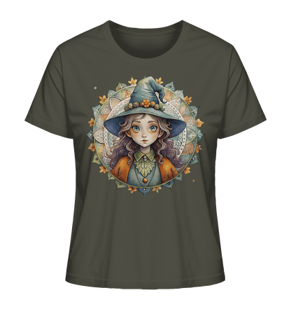 Kleine Hexe Mandala - Ladies Organic Shirt - ArtfulShenwyn