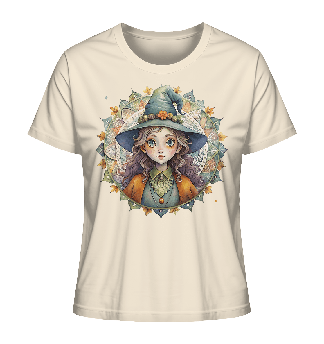 Kleine Hexe Mandala - Ladies Organic Shirt - ArtfulShenwyn