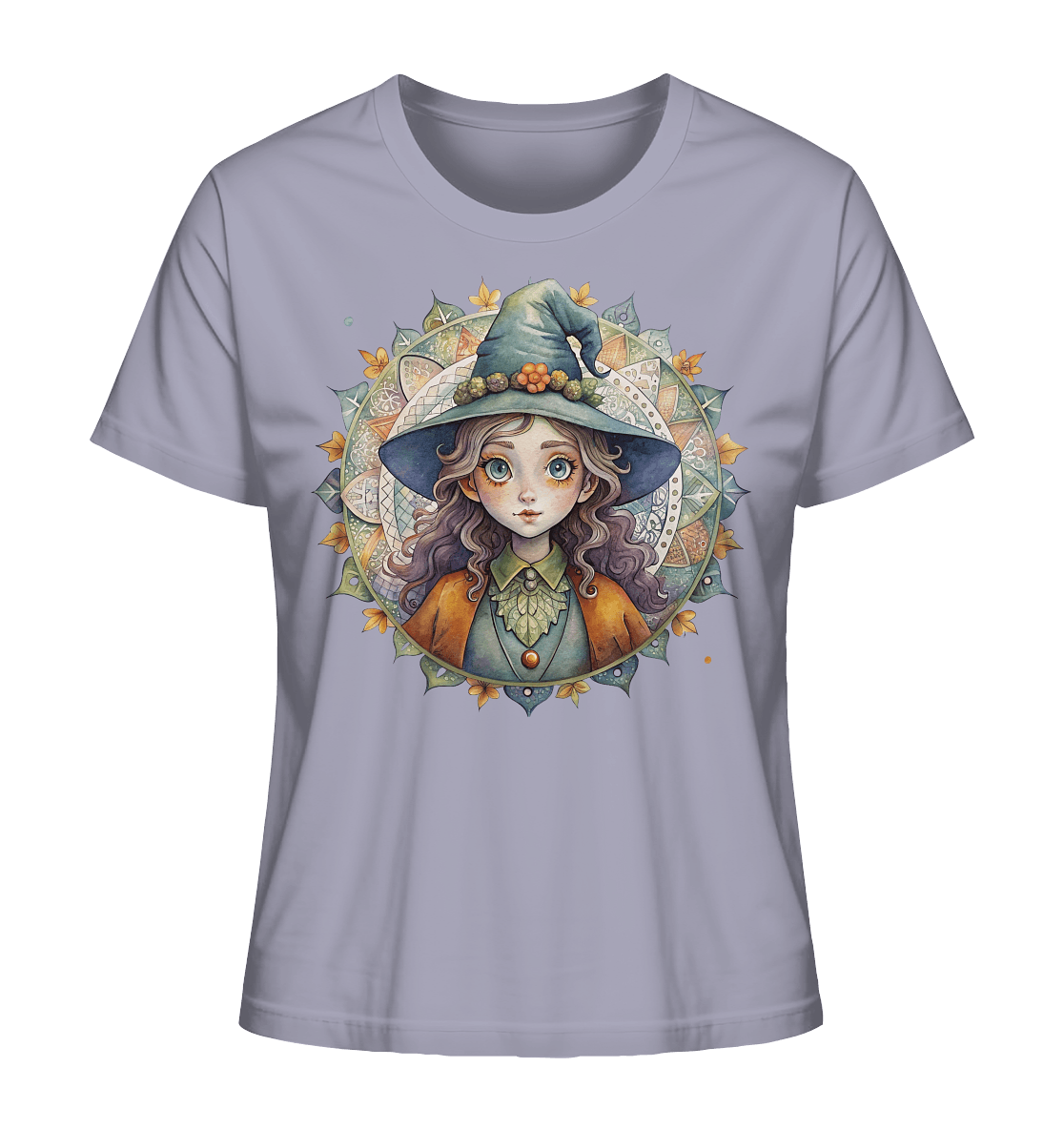 Kleine Hexe Mandala - Ladies Organic Shirt - ArtfulShenwyn