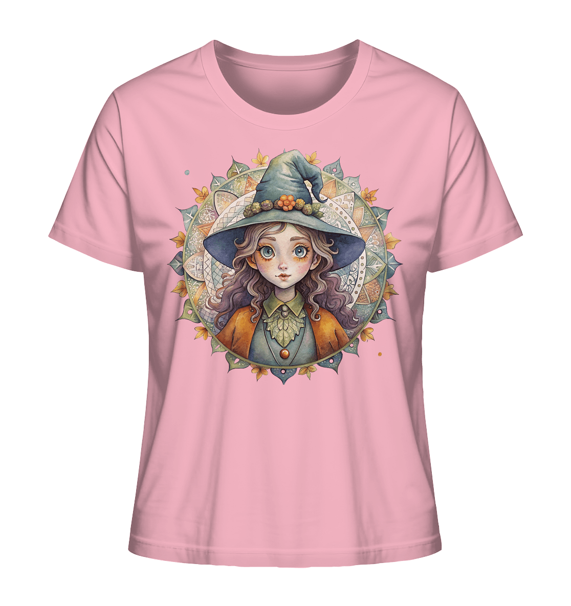 Kleine Hexe Mandala - Ladies Organic Shirt - ArtfulShenwyn