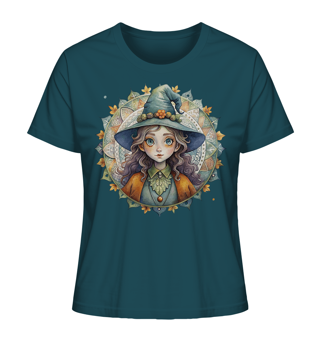 Kleine Hexe Mandala - Ladies Organic Shirt - ArtfulShenwyn