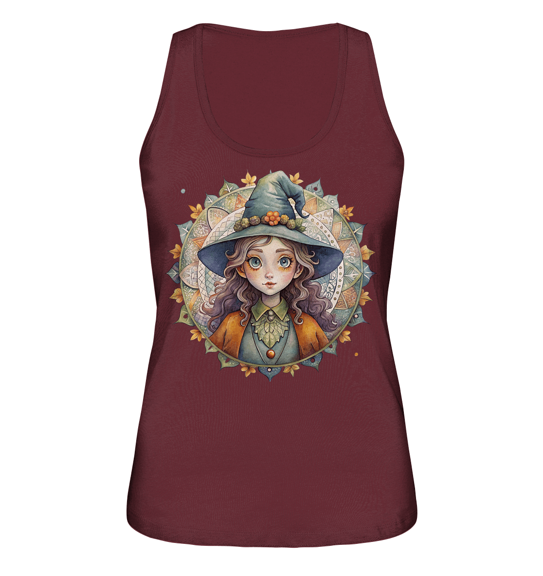 Kleine Hexe Mandala - Ladies Organic Tank-Top - ArtfulShenwyn