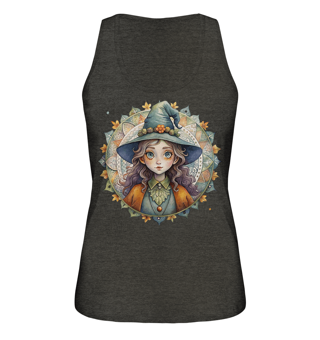 Kleine Hexe Mandala - Ladies Organic Tank-Top - ArtfulShenwyn