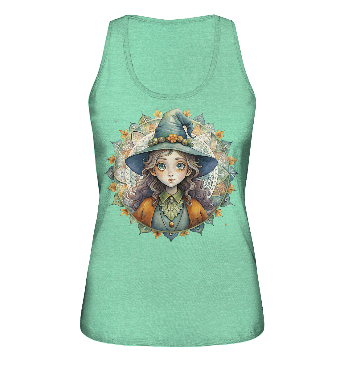 Kleine Hexe Mandala - Ladies Organic Tank-Top - ArtfulShenwyn