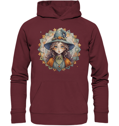 Kleine Hexe Mandala - Organic Basic Hoodie - ArtfulShenwyn