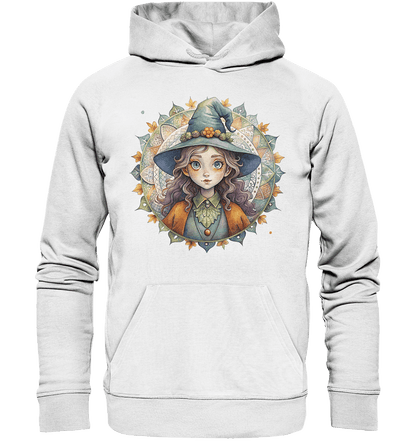 Kleine Hexe Mandala - Organic Basic Hoodie - ArtfulShenwyn