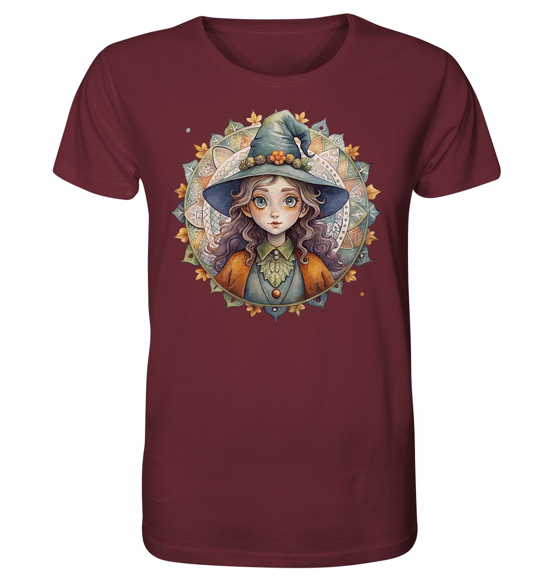 Kleine Hexe Mandala - Organic Basic Shirt - ArtfulShenwyn