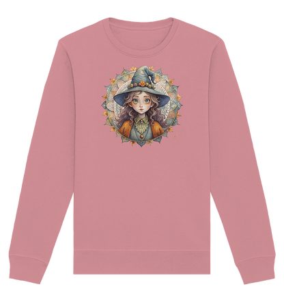 Kleine Hexe Mandala - Organic Basic Unisex Sweatshirt - ArtfulShenwyn