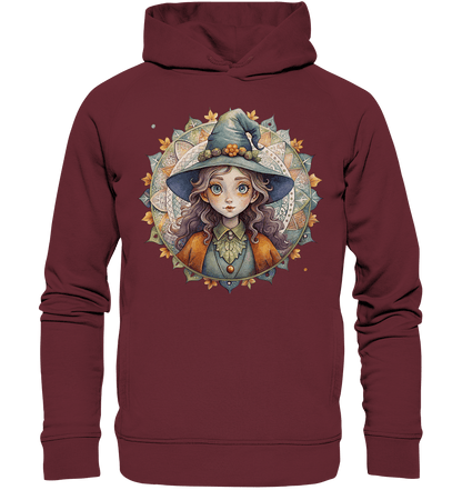 Kleine Hexe Mandala - Organic Fashion Hoodie - ArtfulShenwyn