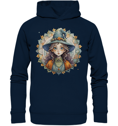 Kleine Hexe Mandala - Organic Fashion Hoodie - ArtfulShenwyn