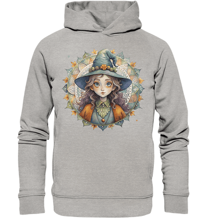 Kleine Hexe Mandala - Organic Fashion Hoodie - ArtfulShenwyn