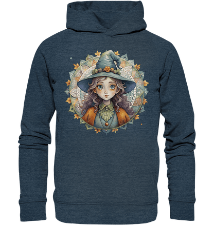 Kleine Hexe Mandala - Organic Fashion Hoodie - ArtfulShenwyn