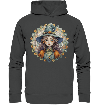 Kleine Hexe Mandala - Organic Fashion Hoodie - ArtfulShenwyn