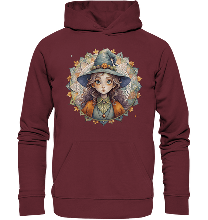 Kleine Hexe Mandala - Organic Hoodie - ArtfulShenwyn