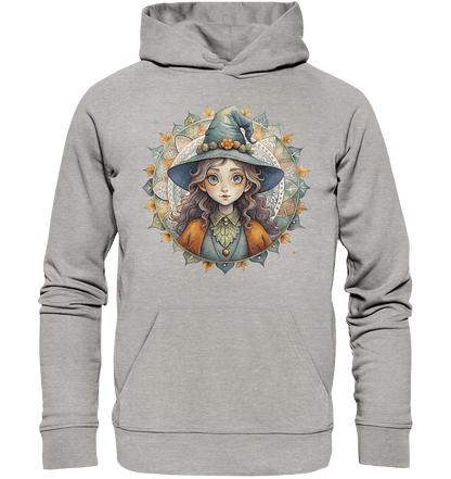 Kleine Hexe Mandala - Organic Hoodie - ArtfulShenwyn