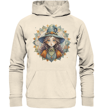 Kleine Hexe Mandala - Organic Hoodie - ArtfulShenwyn