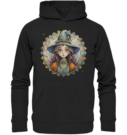 Kleine Hexe Mandala - Organic Hoodie - ArtfulShenwyn