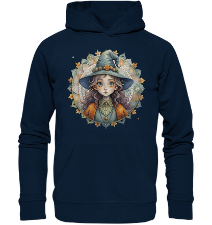 Kleine Hexe Mandala - Organic Hoodie - ArtfulShenwyn