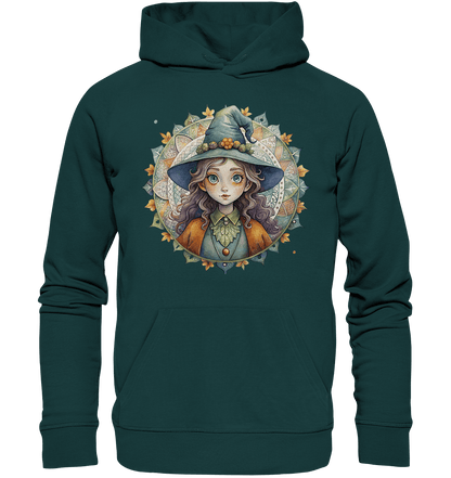 Kleine Hexe Mandala - Organic Hoodie - ArtfulShenwyn