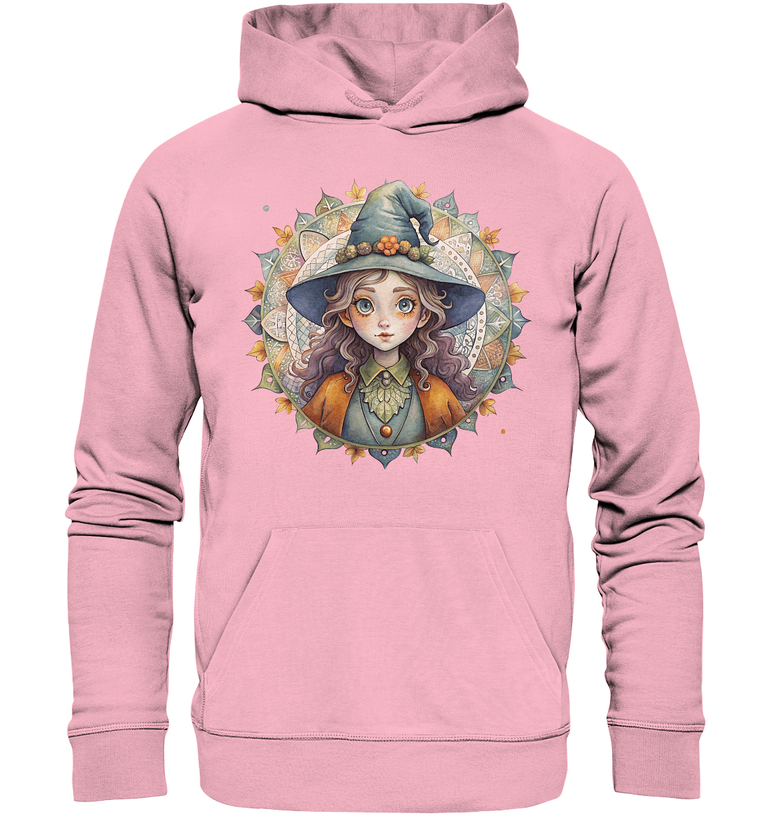 Kleine Hexe Mandala - Organic Hoodie - ArtfulShenwyn