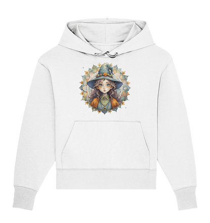 Kleine Hexe Mandala - Organic Oversize Hoodie - ArtfulShenwyn