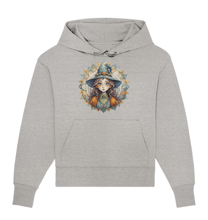 Kleine Hexe Mandala - Organic Oversize Hoodie - ArtfulShenwyn