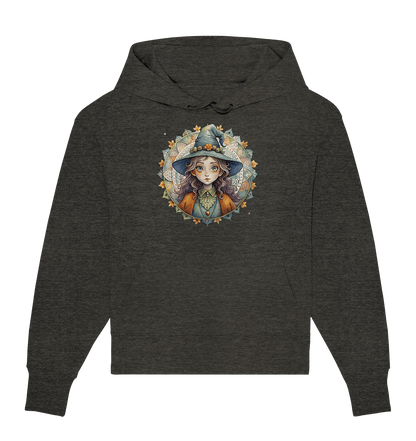 Kleine Hexe Mandala - Organic Oversize Hoodie - ArtfulShenwyn