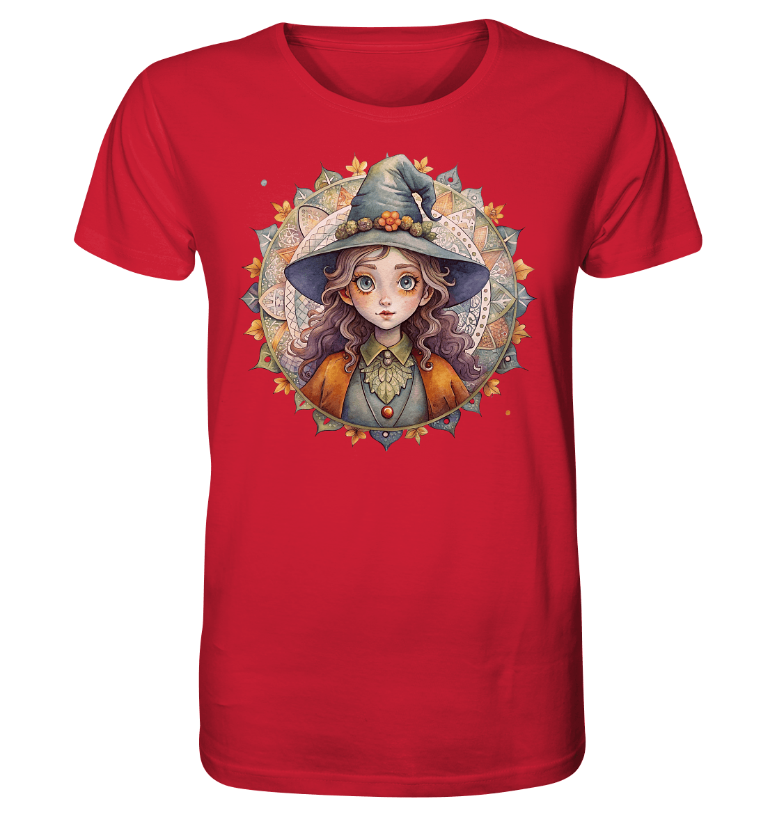 Kleine Hexe Mandala - Organic Shirt - ArtfulShenwyn