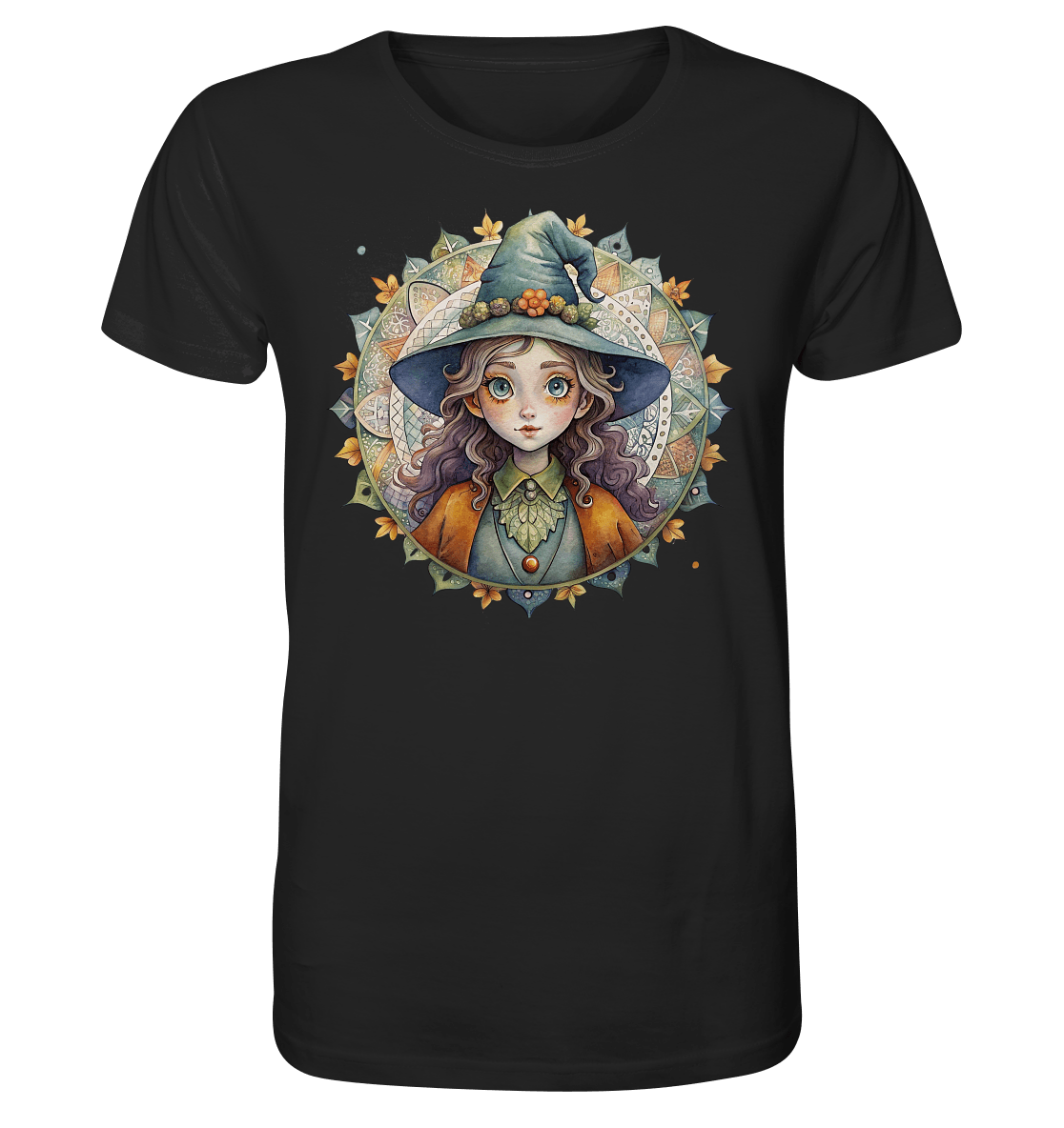 Kleine Hexe Mandala - Organic Shirt - ArtfulShenwyn