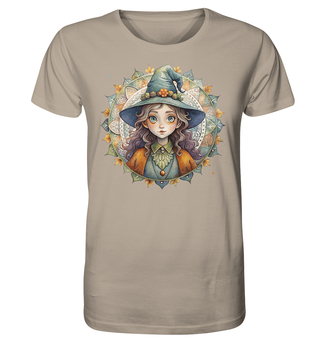 Kleine Hexe Mandala - Organic Shirt - ArtfulShenwyn