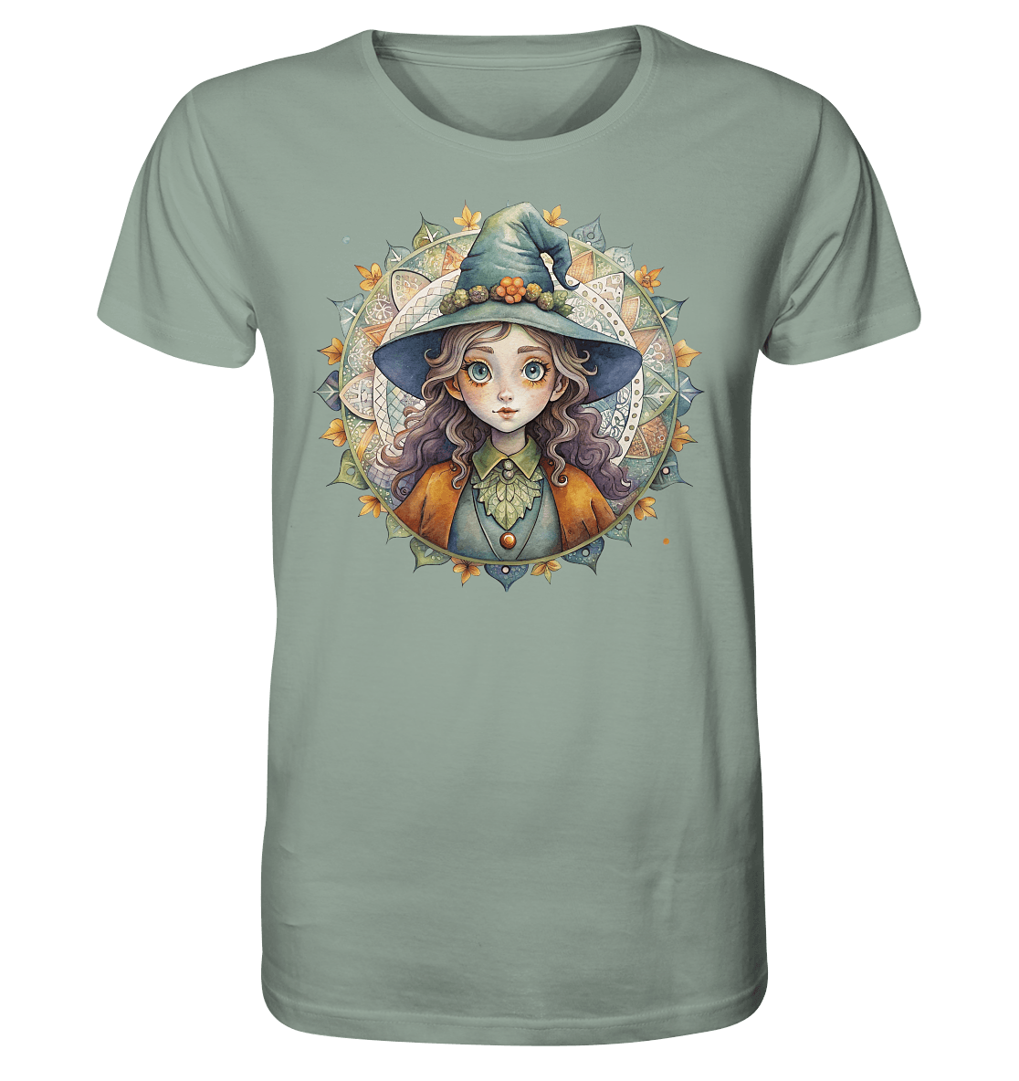 Kleine Hexe Mandala - Organic Shirt - ArtfulShenwyn