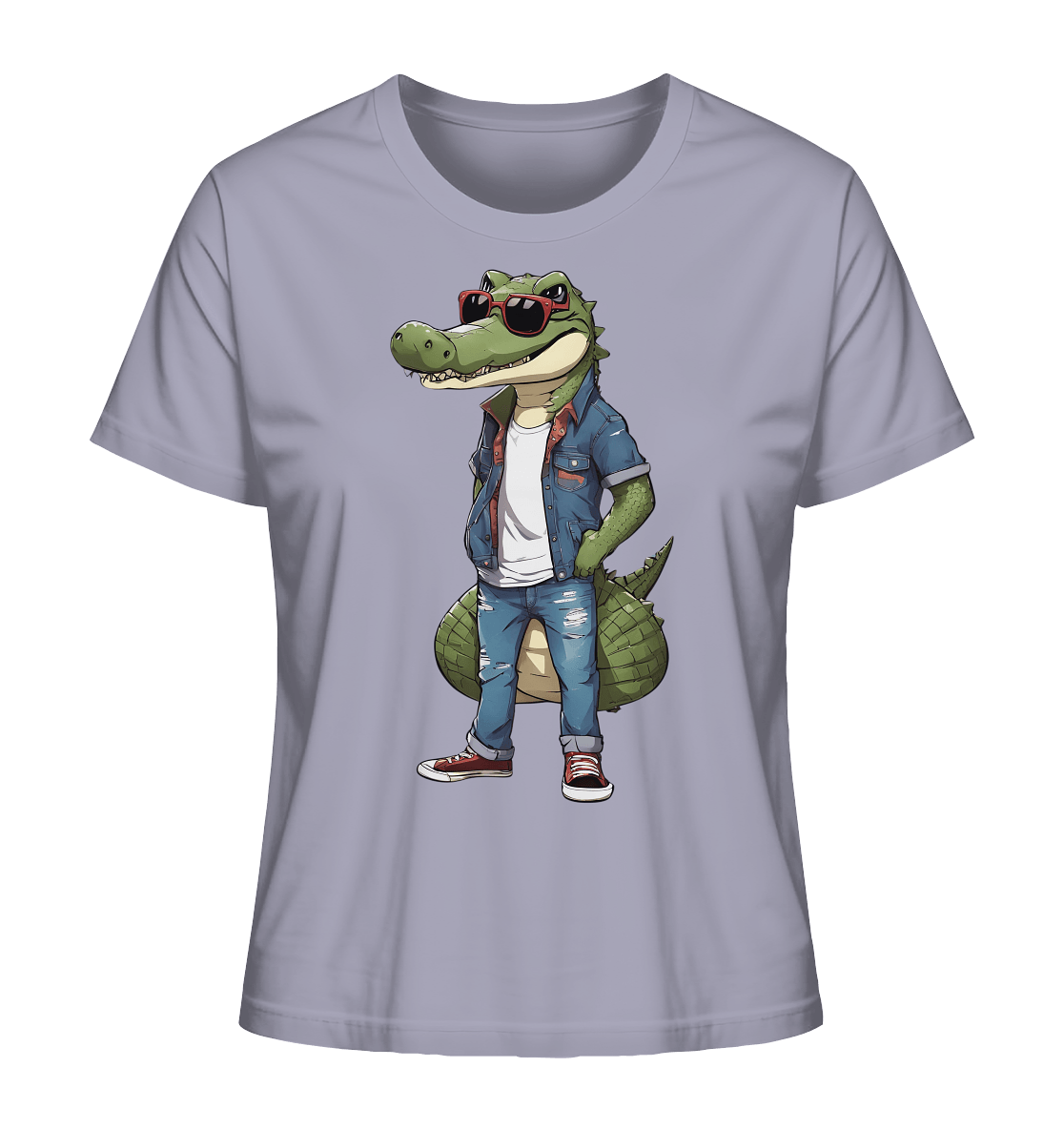 Krokodil - Ladies Organic Shirt - ArtfulShenwyn