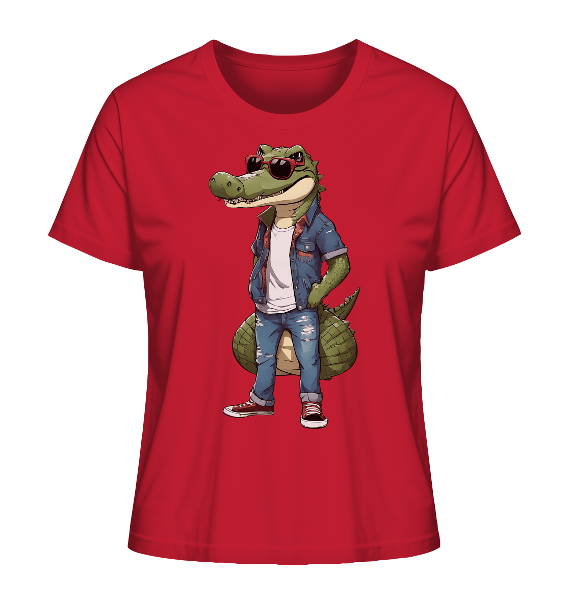 Krokodil - Ladies Organic Shirt - ArtfulShenwyn