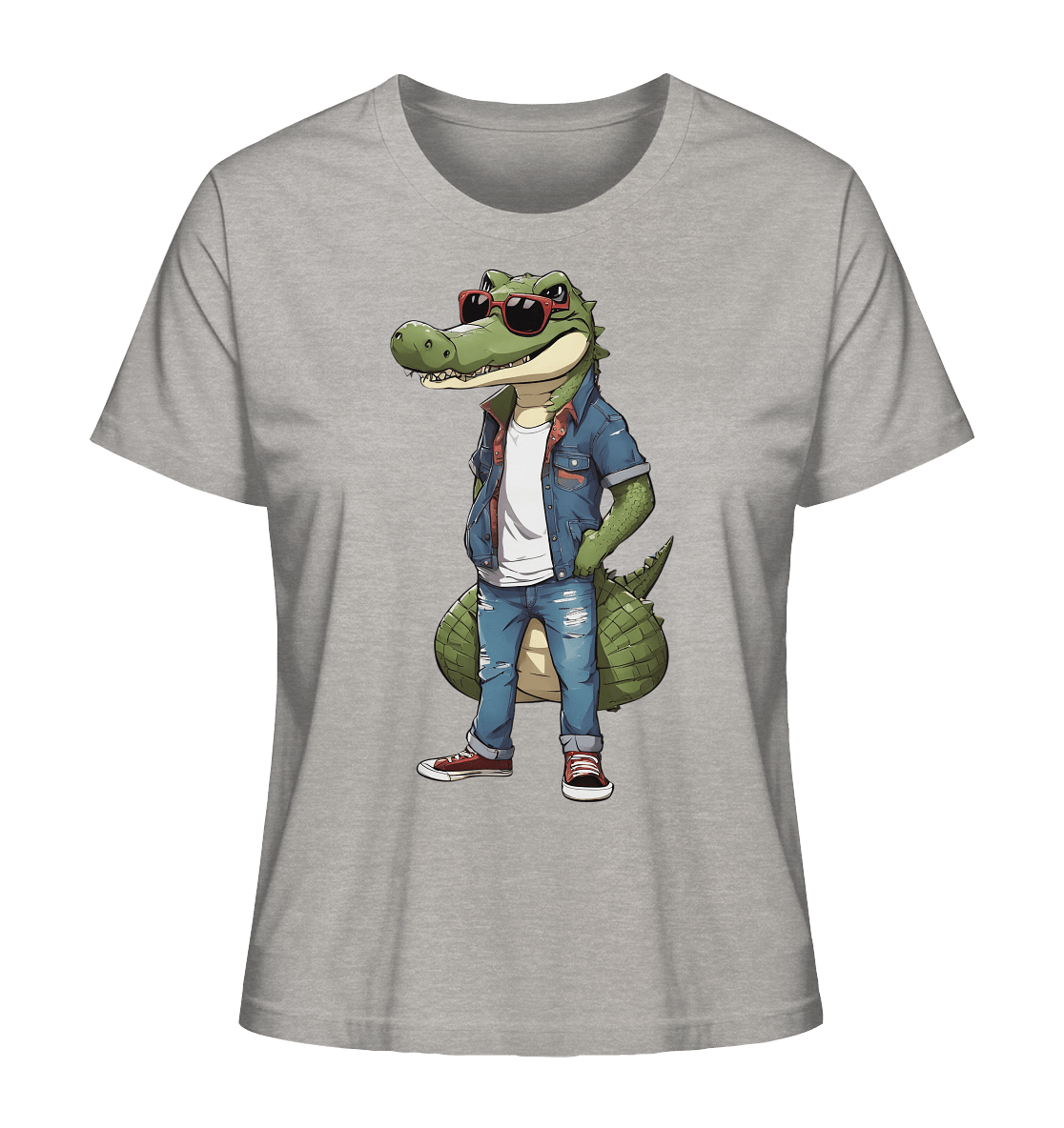 Krokodil - Ladies Organic Shirt - ArtfulShenwyn