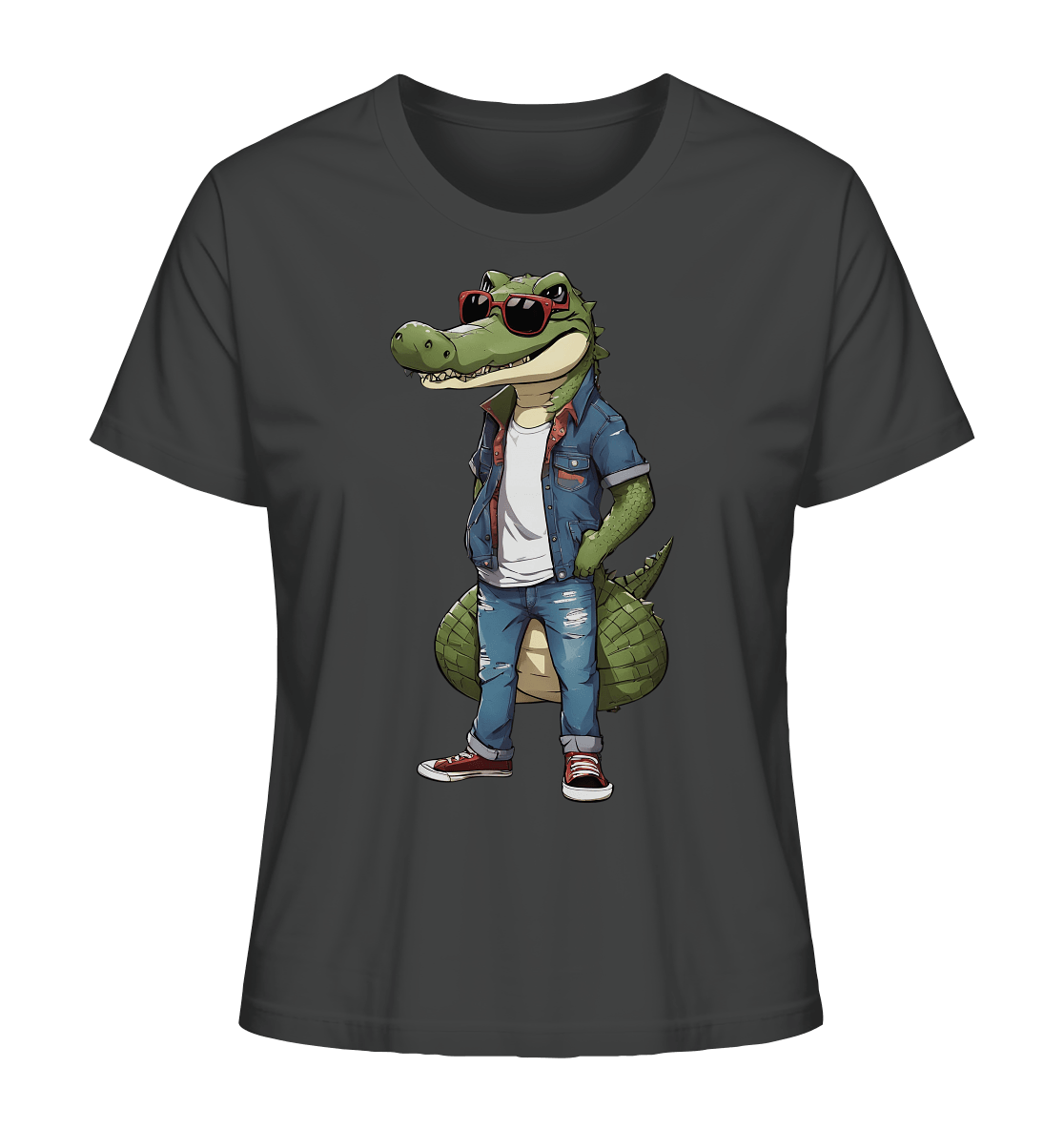 Krokodil - Ladies Organic Shirt - ArtfulShenwyn