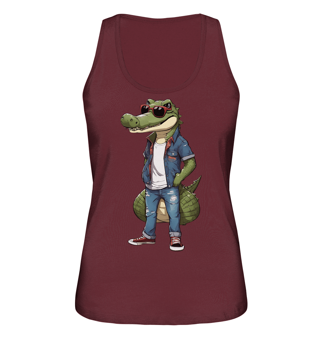 Krokodil - Ladies Organic Tank-Top - ArtfulShenwyn