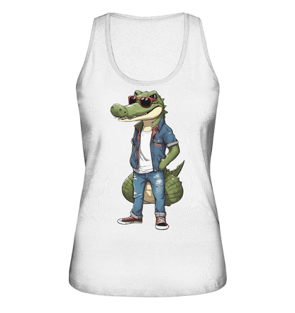 Krokodil - Ladies Organic Tank-Top - ArtfulShenwyn