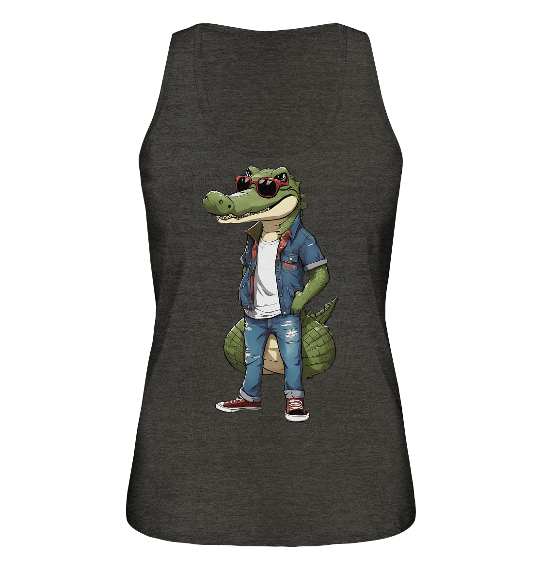 Krokodil - Ladies Organic Tank-Top - ArtfulShenwyn