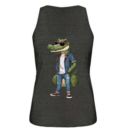 Krokodil - Ladies Organic Tank-Top - ArtfulShenwyn