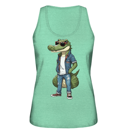 Krokodil - Ladies Organic Tank-Top - ArtfulShenwyn