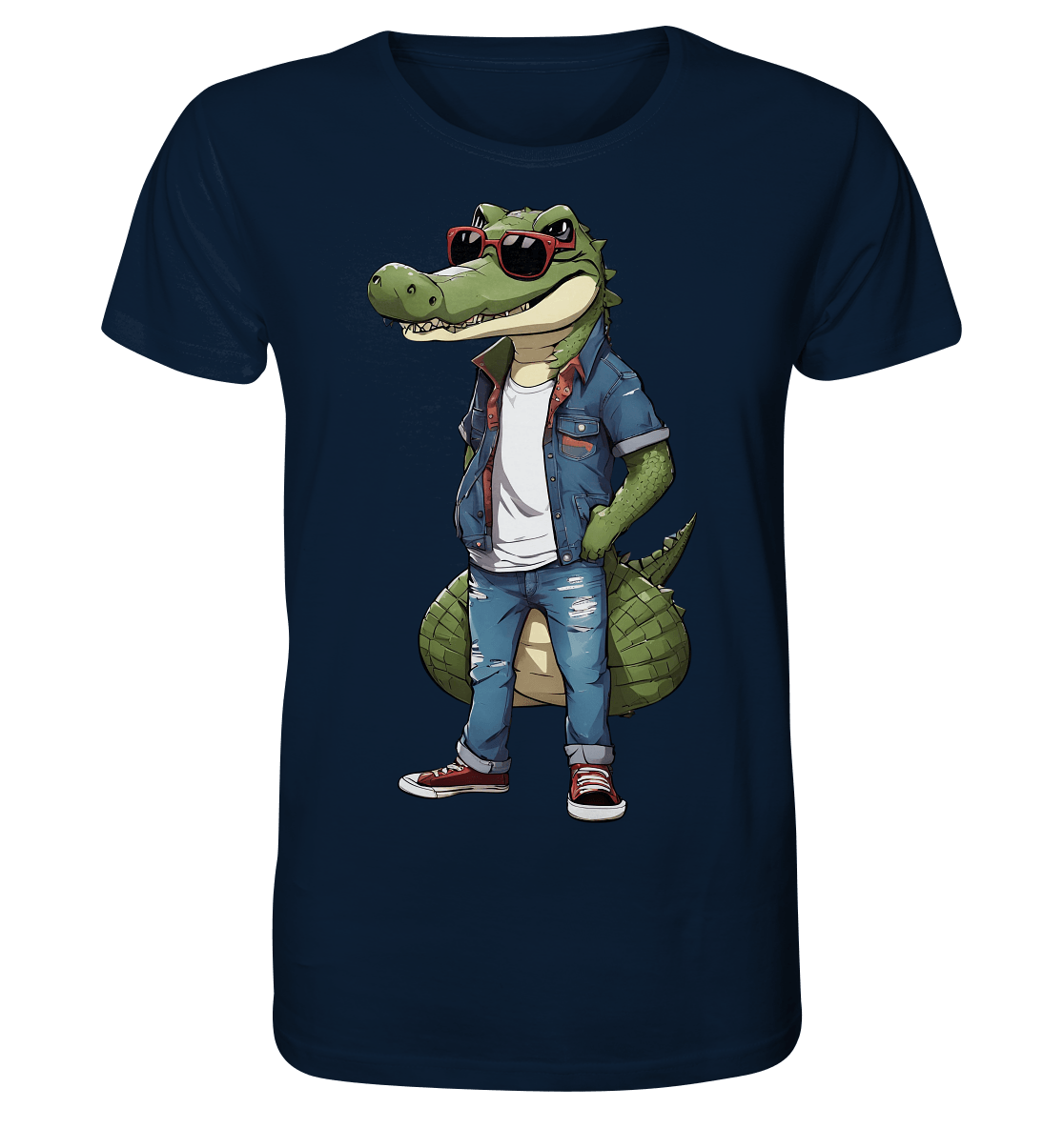 Krokodil - Organic Basic Shirt - ArtfulShenwyn