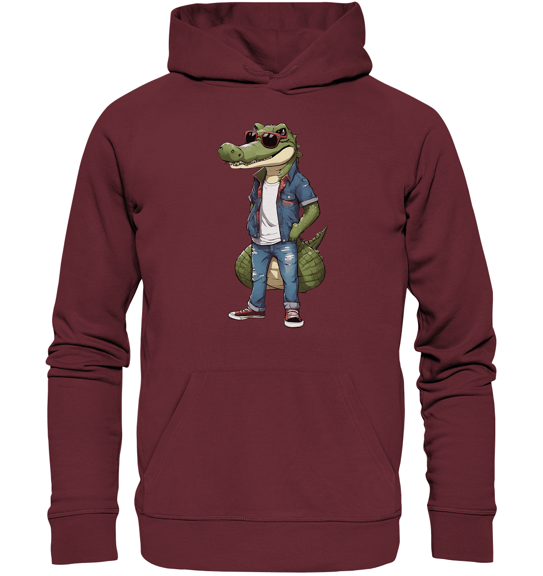 Krokodil - Organic Hoodie - ArtfulShenwyn