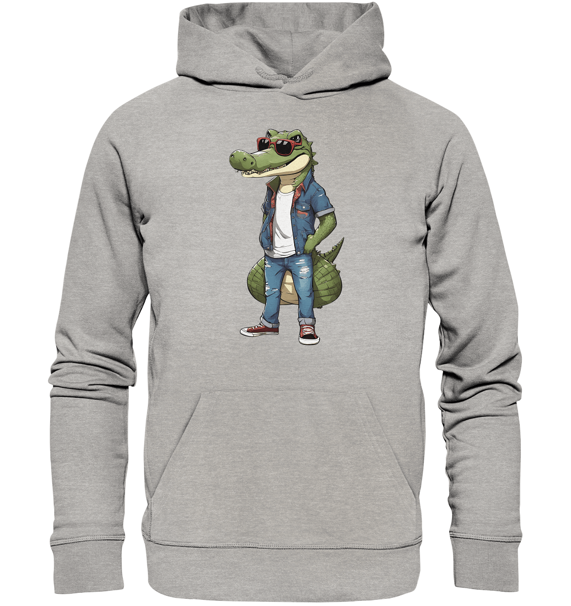 Krokodil - Organic Hoodie - ArtfulShenwyn