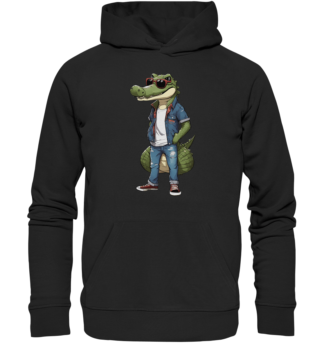 Krokodil - Organic Hoodie - ArtfulShenwyn