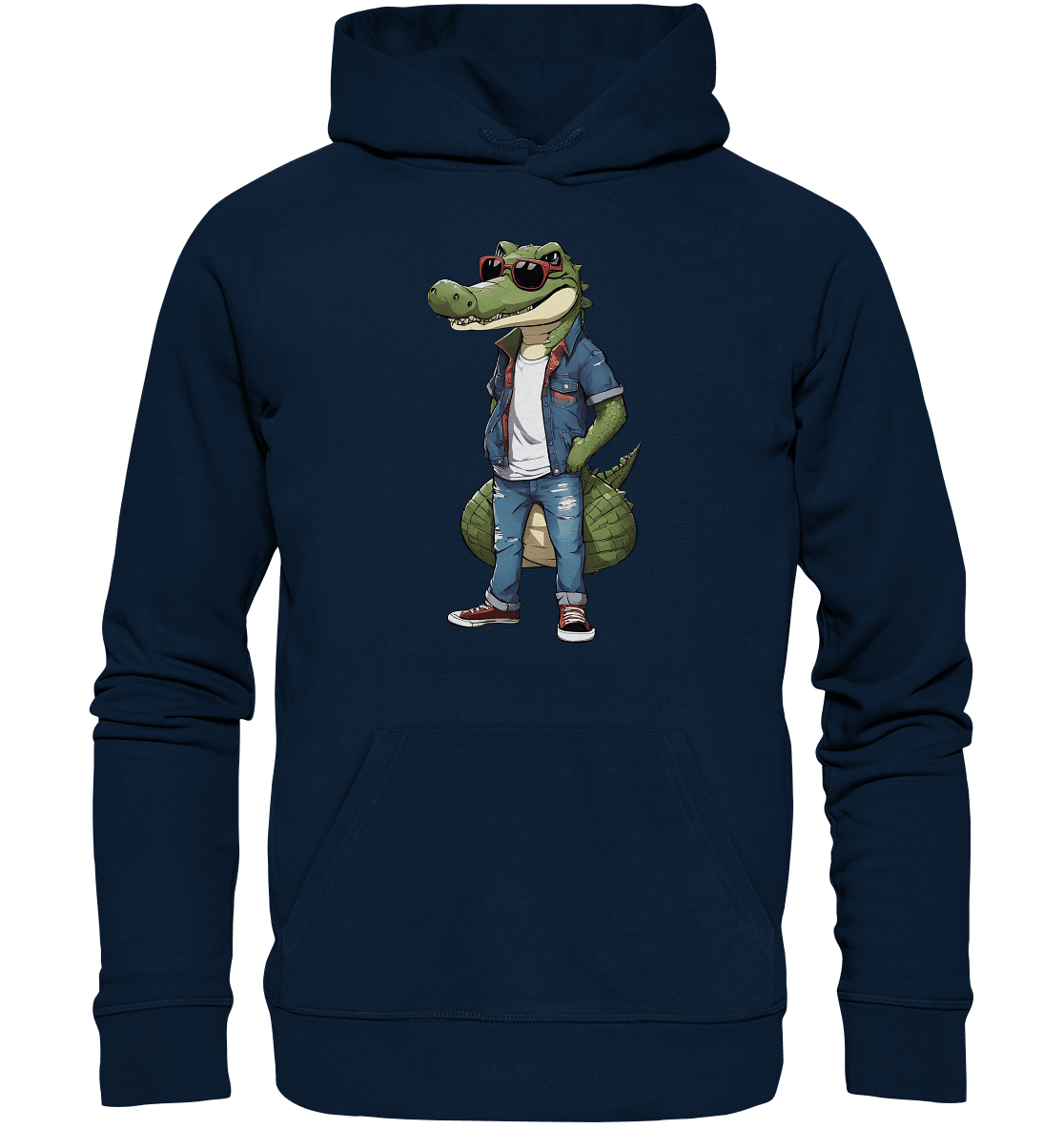 Krokodil - Organic Hoodie - ArtfulShenwyn