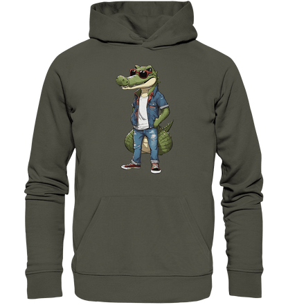 Krokodil - Organic Hoodie - ArtfulShenwyn